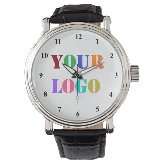 Anpassningsbar Business Logotyp Watch Business Gif Armbandsur (Framsida)