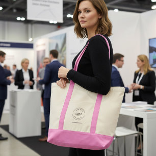 Anpassningsbar Business Logotyp webbplats Enkel ro Tygkasse