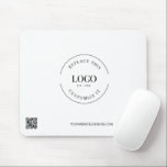 Anpassningsbar Business logotyp webbplats, enkel s Musmatta<br><div class="desc">Vi presenterar vår webbplats för Anpassningsbar Business Logotyp Simple Black White Mousepad - ett elegant tillbehör för personlig som sömlöst blandar funktioner med professionell branding. Öka arbetsytan med det här minimalistiska muspekarblocket som ger din anpassningsbar logotyp i en klassisk svartvit design. Anpassa den här muspekaren med logotyp- och webbplatsinformation för...</div>