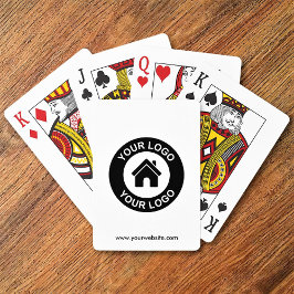 Anpassningsbar Business Logotyp-webbplats - säljfr Casinokort