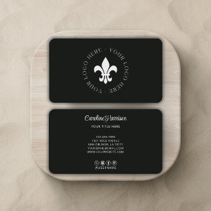 Anpassningsbar Business Logotyp-webbplats Social M Visitkort