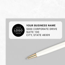 Anpassningsbar Business Logotyp White Company Retu