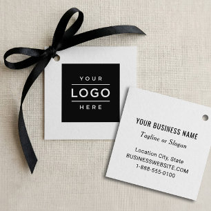 Anpassningsbar Business Namn och Logotyp Branded Gåvor Etiketter