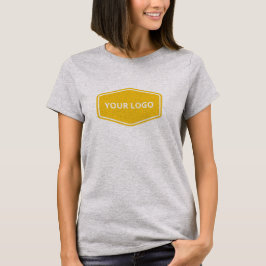 Anpassningsbar Business Namn och Logotyp Women T Shirt