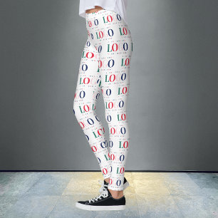 Anpassningsbar Business Rectangle Logotyp Colorful Leggings