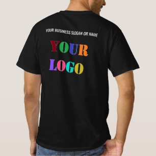 Anpassningsbar Business T-Shirt med Logotyp och te