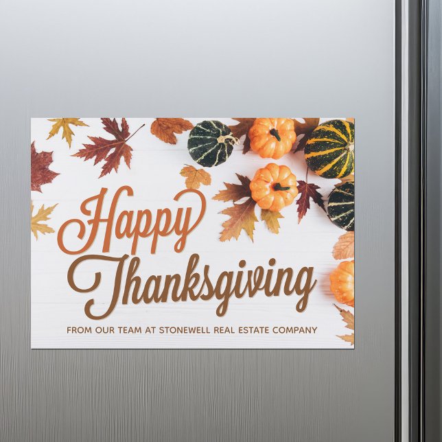 Anpassningsbar Business Thanksgiving Helgdag Magne (Skapare uppladdad)