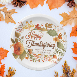 Anpassningsbar Business Thanksgiving Party Fall Fl