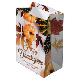 Anpassningsbar Business Thanksgiving Snygg Pumpkin