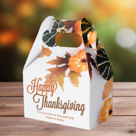 Anpassningsbar Business Thanksgiving Vackert Fall Presentaskar