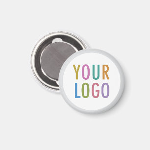 Anpassningsbar Button Fridge Magnet Company Logoty