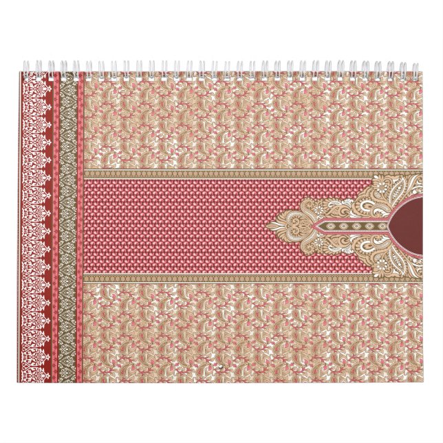 Anpassningsbar Calendars & Aesthetic Illustrated D Kalender (Omslag)