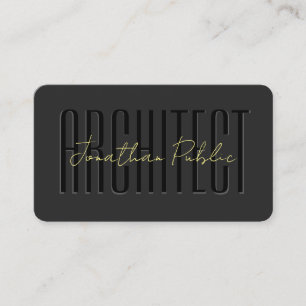 Anpassningsbar Calligraphy Guld Text Script Luxe A Visitkort