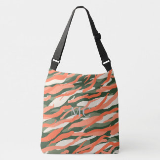 Anpassningsbar Camo Camouflage Zebra mönstrad Axelväska