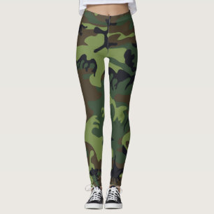Anpassningsbar Camouflage Leggings