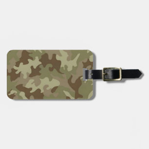 Anpassningsbar Camouflage Luggage Tag Bagagebricka
