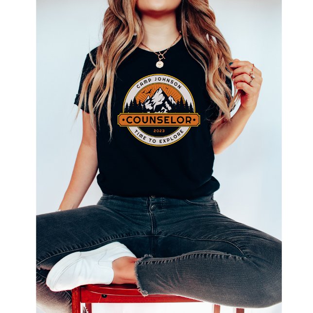 Anpassningsbar Camp Counselor-Camping-lustig T Shirt (Skapare uppladdad)