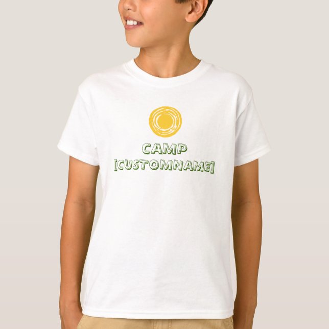 Anpassningsbar Camp Shirt Tröja (Framsida)