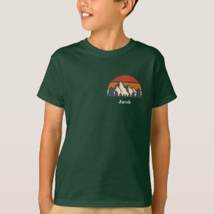 Anpassningsbar Camper Namn Family Reunion Mountain T Shirt