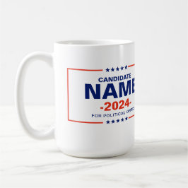 Anpassningsbar Candidate Namn Kaffemugg