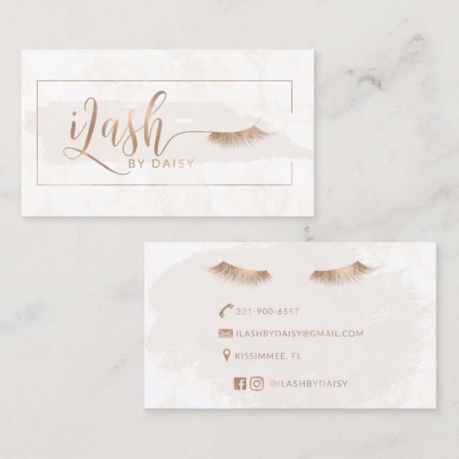Anpassningsbar Card-design | Ej redigerbar Zazzle- Visitkort (Fram/baksida)