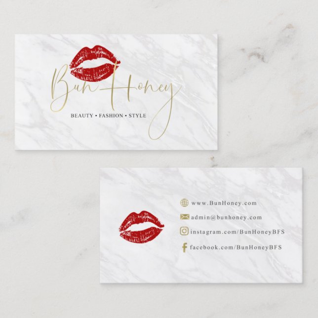 Anpassningsbar Card-design | Ej redigerbar Zazzle- Visitkort (Fram/baksida)