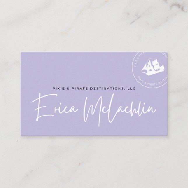 Anpassningsbar Cards for Erica | Ej redigerbar Visitkort (Framsida)