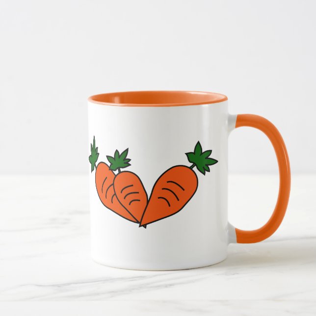 Anpassningsbar Carrot Mugg (Höger)