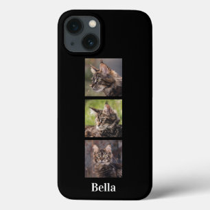 Anpassningsbar Cat Photo Collage Monogram Pet