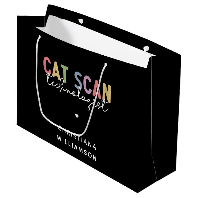 Anpassningsbar CAT Scan Technolog CT Tech Gifts (Framsidan Vinklad)