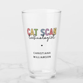 Anpassningsbar CAT Scan Technolog CT Tech Gifts Glaskopp