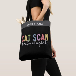 Anpassningsbar CAT Scan Technolog CT Tech Gifts Tygkasse