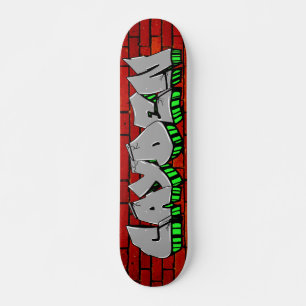 ANPASSNINGSBAR CAYDEN GRAFFITI SKATEBOARD