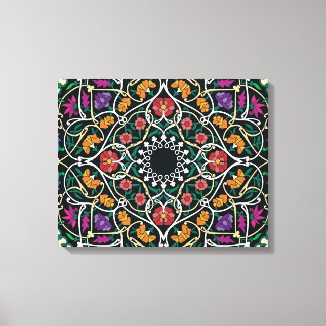 Anpassningsbar Celtic Knot Abstrakt Wrapped Canvas (Framsida)