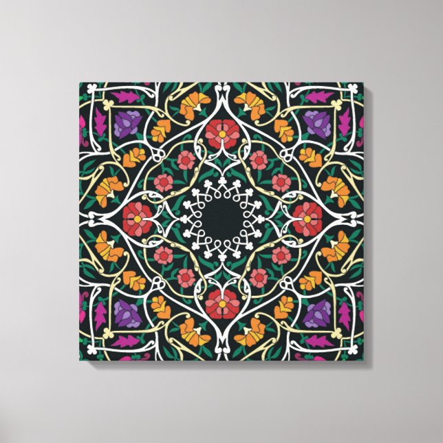 Anpassningsbar Celtic Knot Abstrakt Wrapped Canvas (Framsida)