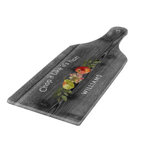 Anpassningsbar Charcuterie Grått Wood Image Family