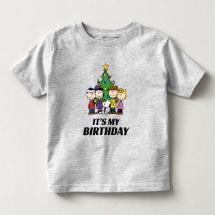 Anpassningsbar Charlie Brown och Friends Winter Bi T Shirt