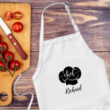 Anpassningsbar Chef Namn Kitchen Gift för manar & 