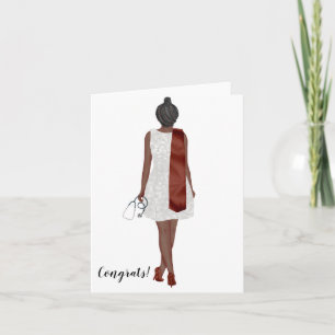 Anpassningsbar Chic Bachelor of Nursing Studenten  Kort