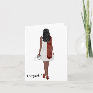 Anpassningsbar Chic Bachelor of Nursing Studenten  Kort