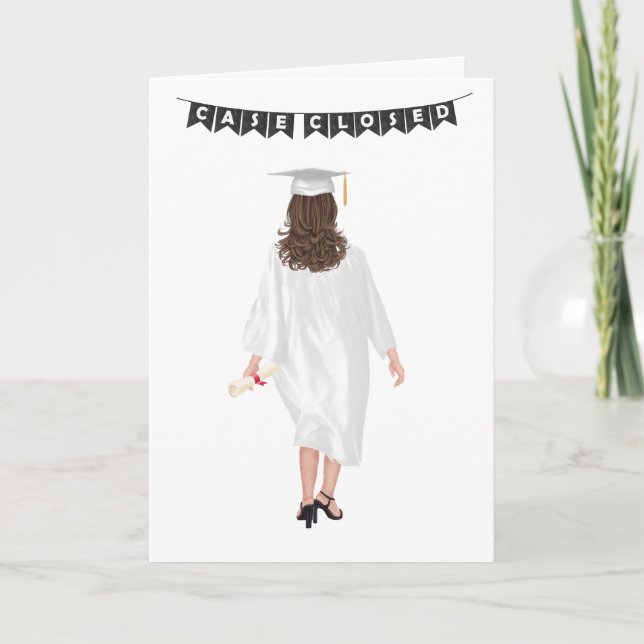 Anpassningsbar Chic Law School Studenten Kort (Framsida)