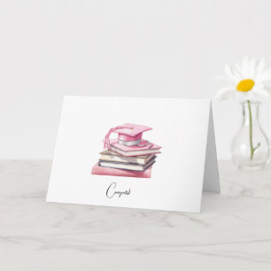 Anpassningsbar Chic Rosa Medical School Studenten  Kort
