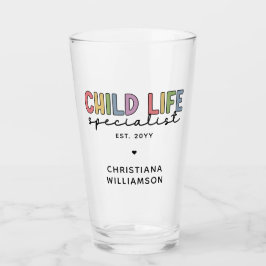 Anpassningsbar Child Life Specialist CCLS Gift Glaskopp
