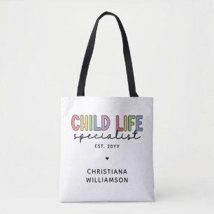 Anpassningsbar Child Life Specialist CCLS Gift Tygkasse
