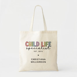Anpassningsbar Child Life Specialist CCLS Gift Tygkasse