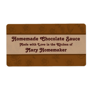Anpassningsbar Chocolate Sauce eller Fudge Sauce L Fraktsedel