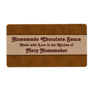Anpassningsbar Chocolate Sauce eller Fudge Sauce L Fraktsedel