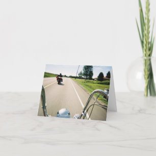 Anpassningsbar Chopper Notecard Kort