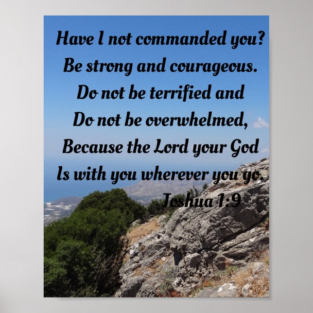 Anpassningsbar Christian Poster (Framsidan)