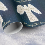 Anpassningsbar Christian Typography Angel God jul Presentpapper<br><div class="desc">👉 ett leende på ansikte med den här anpassningsbarna papper julklapp för den kristna typografängeln! Ord i ängeln berättar om nativitetshistorien och hur vi firar jul i dag. 🔥 mina löften - denna utformning har ett unikt hand plockade inslag (som jag har hört mig för!) - Det är designat med...</div>